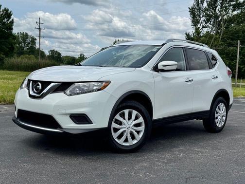 Glacier White 2016 Nissan Rogue S