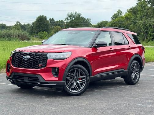 Rapid Red Metallic Tinted Clearcoat 2026 Ford Explorer ST