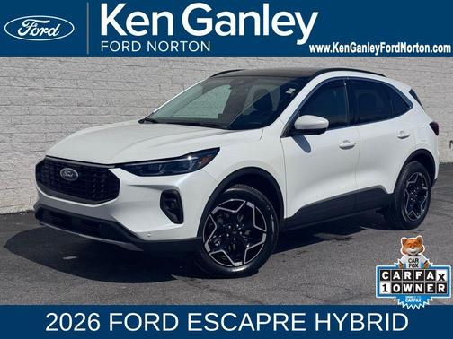 STAR WHITE METALLIC TRI-COAT 2026 Ford Escape Platinum