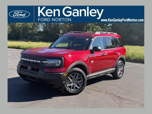 Ruby Red Metallic Tinted Clearcoat 2026 Ford Bronco Sport Big Bend