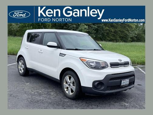 Clear White 2019 Kia Soul Base