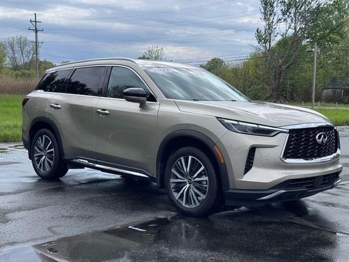 Warm Titanium 2023 INFINITI QX60 SENSORY
