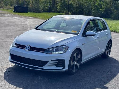 Pure White 2019 Volkswagen Golf GTI 2.0T S 4-Door