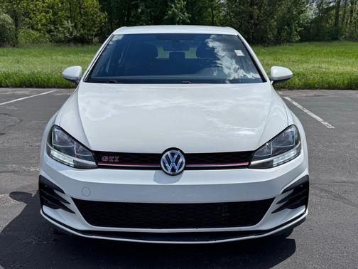 Pure White 2019 Volkswagen Golf GTI 2.0T S 4-Door