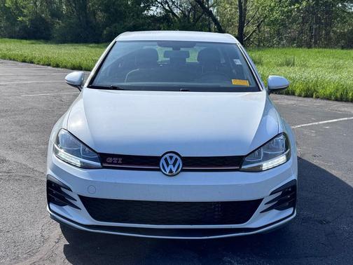 Pure White 2019 Volkswagen Golf GTI 2.0T S 4-Door