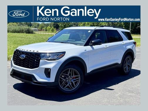 Space White Metallic 2026 Ford Explorer ST-Line