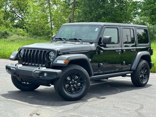 Black Clearcoat 2021 Jeep Wrangler Willys