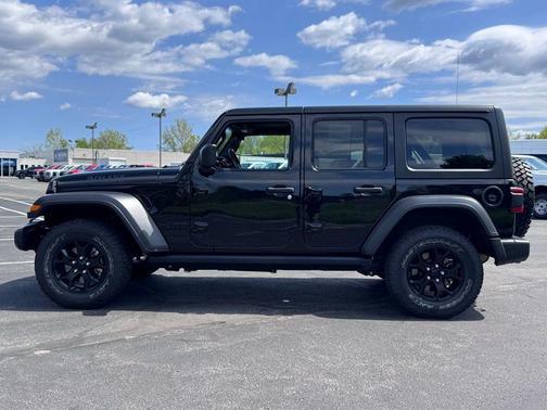Black Clearcoat 2021 Jeep Wrangler Willys