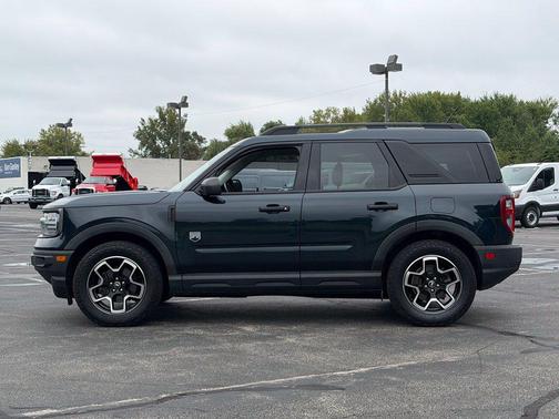Alto Blue Metallic Tinted Clearcoat 2022 Ford Bronco Sport Big Bend