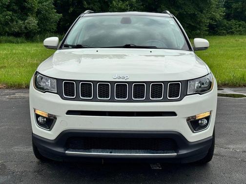 White Clearcoat 2019 Jeep Compass Limited