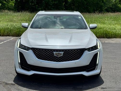 Crystal White Tricoat 2021 Cadillac CT5 Premium Luxury RWD