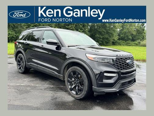 Agate Black Metallic 2023 Ford Explorer ST-Line