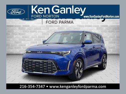 Neptune Blue 2023 Kia Soul GT-Line