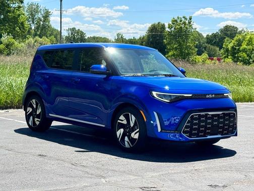 Neptune Blue 2023 Kia Soul GT-Line