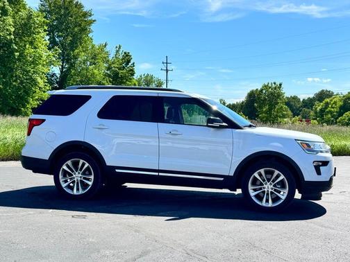 OXFORD WHITE 2018 Ford Explorer XLT