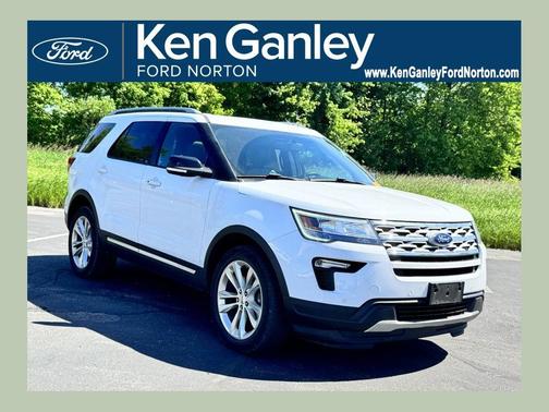 OXFORD WHITE 2018 Ford Explorer XLT