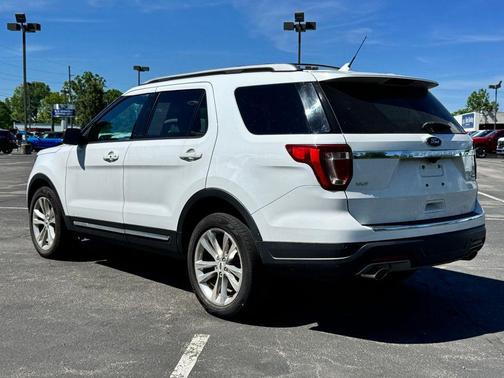 OXFORD WHITE 2018 Ford Explorer XLT
