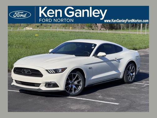 WIMBLEDON WHITE 2015 Ford Mustang GT 50 Years Limited Edition