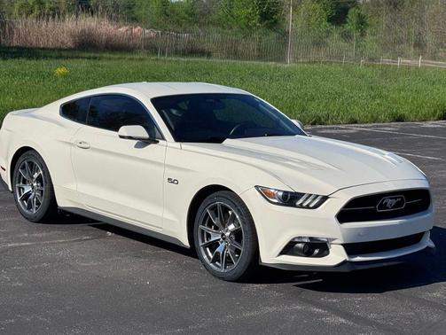 WIMBLEDON WHITE 2015 Ford Mustang GT 50 Years Limited Edition