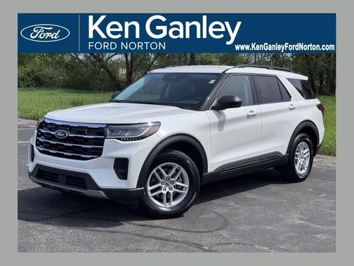 STAR WHITE MET TRI-COAT 2026 Ford Explorer Active w/200A Pkg