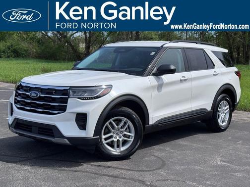 STAR WHITE MET TRI-COAT 2026 Ford Explorer Active w/200A Pkg