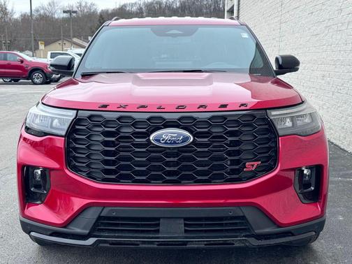 Rapid Red Metallic Tinted Clearcoat 2026 Ford Explorer ST