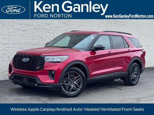 Rapid Red Metallic Tinted Clearcoat 2026 Ford Explorer ST