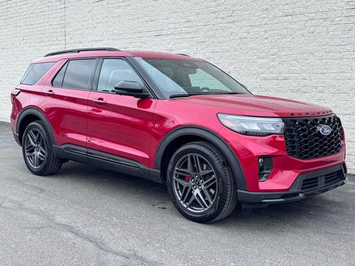 Rapid Red Metallic Tinted Clearcoat 2026 Ford Explorer ST