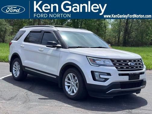 WHITE PLATINUM MET TRI-COAT 2016 Ford Explorer XLT