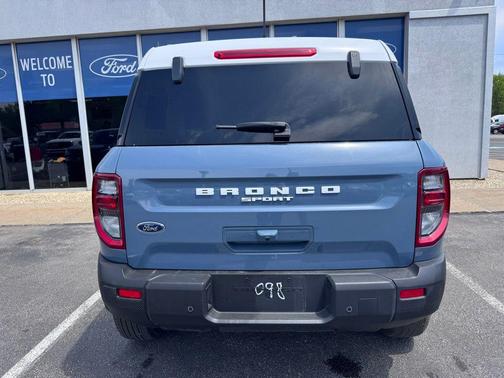 AZURE GRAY METALLIC TRI-COAT 2025 Ford Bronco Sport Heritage