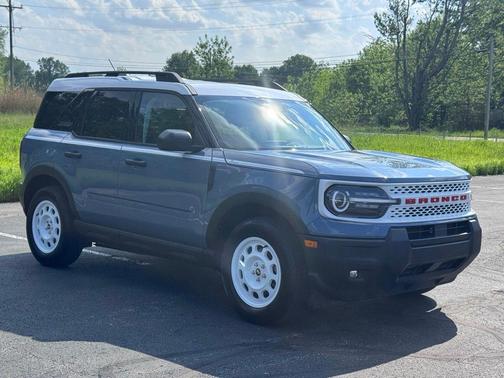 AZURE GRAY METALLIC TRI-COAT 2025 Ford Bronco Sport Heritage