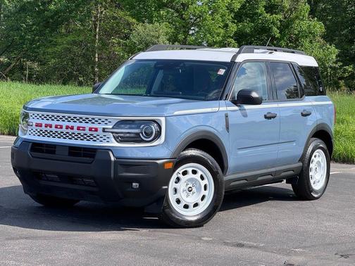 AZURE GRAY METALLIC TRI-COAT 2025 Ford Bronco Sport Heritage