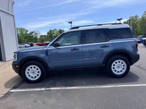 AZURE GRAY METALLIC TRI-COAT 2025 Ford Bronco Sport Heritage