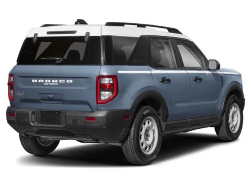AZURE GRAY METALLIC TRI-COAT 2025 Ford Bronco Sport Heritage