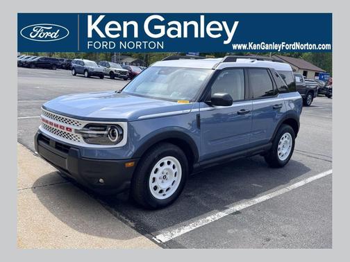AZURE GRAY METALLIC TRI-COAT 2025 Ford Bronco Sport Heritage