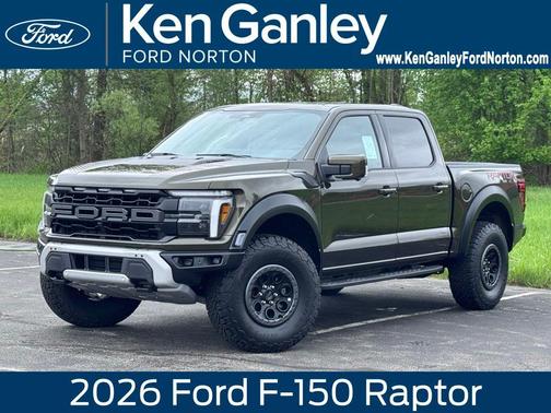 Shelter Green 2026 Ford F-150 Raptor