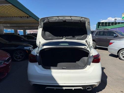 Pure White 2018 INFINITI Q50 3.0t Sport