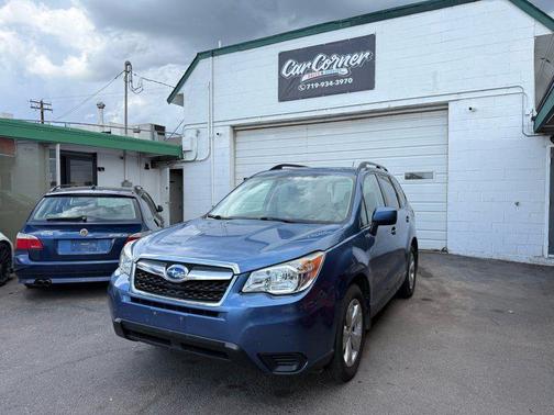 Quartz Blue Pearl 2015 Subaru Forester 2.5i Premium