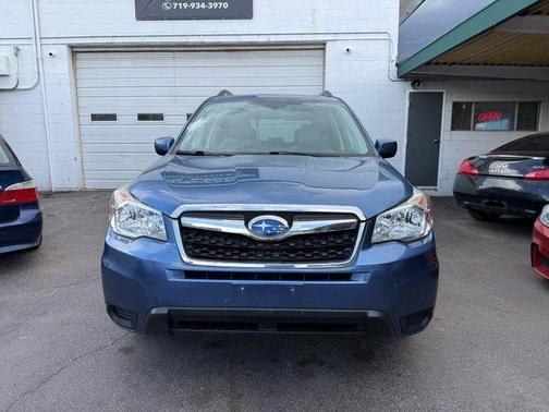 Quartz Blue Pearl 2015 Subaru Forester 2.5i Premium