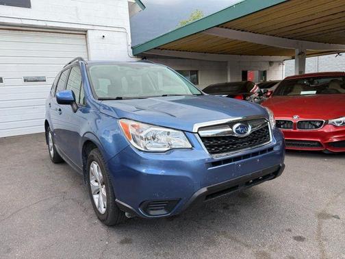 Quartz Blue Pearl 2015 Subaru Forester 2.5i Premium