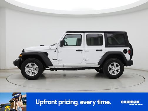 White 2022 Jeep Wrangler Unlimited Sport S