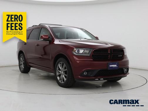 Burgundy 2017 Dodge Durango GT