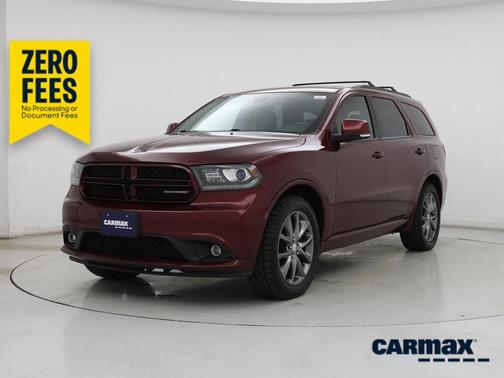 Burgundy 2017 Dodge Durango GT