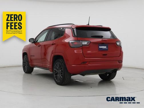 Red 2022 Jeep Compass Limited