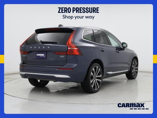 Blue 2023 Volvo XC60 B5 Ultimate Bright Theme