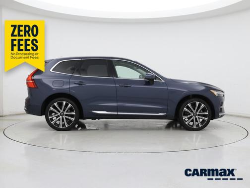 Blue 2023 Volvo XC60 B5 Ultimate Bright Theme