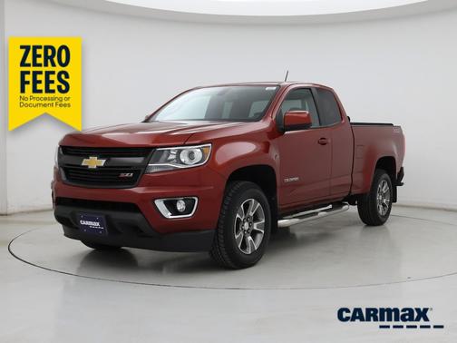 Burgundy 2016 Chevrolet Colorado Z71