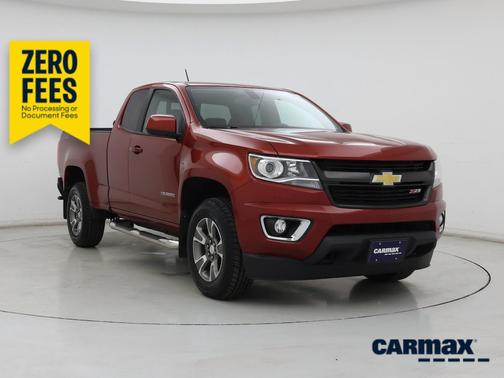 Burgundy 2016 Chevrolet Colorado Z71