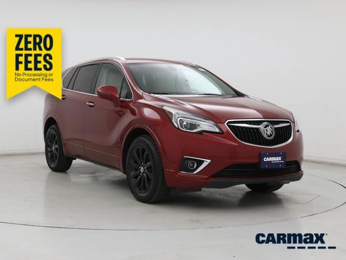 Red 2019 Buick Envision Essence