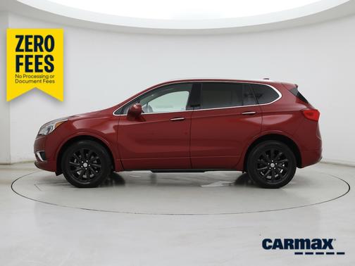Red 2019 Buick Envision Essence